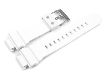 Bracelet montre Casio résine blanche p. GD-X6900FB-7, GD-X6900FB