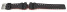 Bracelet montre Casio résine noire côté intérieur en rouge p.GA-400HR GA-110HR
