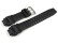 Bracelet montre Casio résine noire écritures grises pour GW-4000-1A2 GW-4000-1A2ER