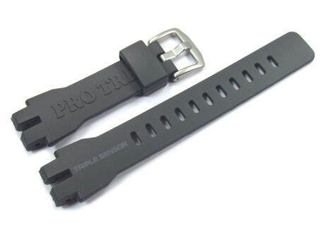 Casio Bracelet montre gris en résine p. PRG-300-1A9