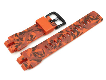 Casio bracelet montre camouflage orange PRG-300CM...