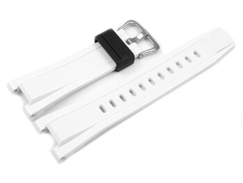 Bracelet de montre Casio résine blanche pour GST-210B-7A, GST-210B-7, GST-210B