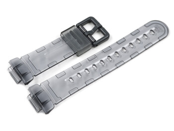 Bracelet montre Casio résine gris semi-transparent BG-169R-8B, BG-169R-8