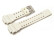 Bracelet montre Casio résine blanche p. GA-120A-7A, GA-120A, GA-120A-7