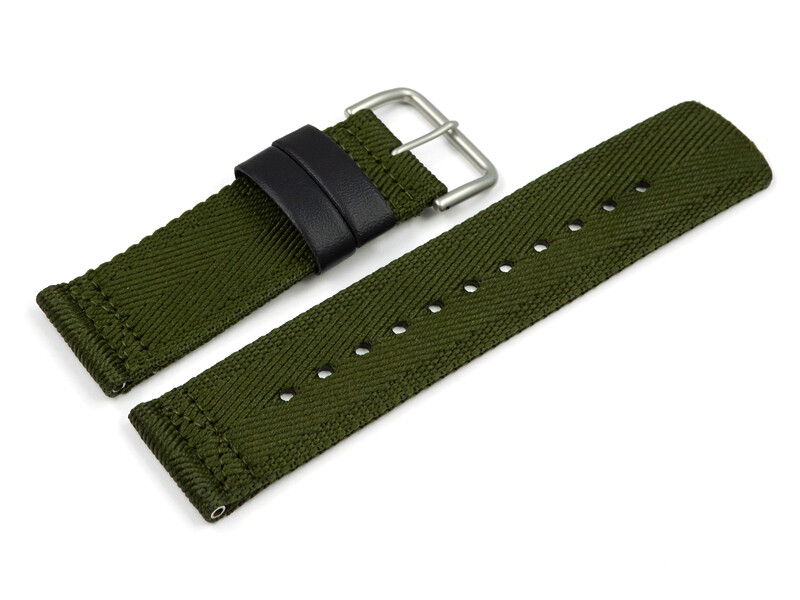 Bracelet De Rechange Tissu Vert Casio - Pour Montres PRG-600 PRG-600YB - Neuf Avec étiquettes