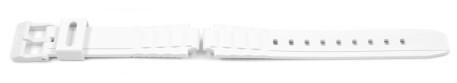 Bracelet montre Casio blanc surface brillante pour LX-S700H LX-S700H-5 LX-S700H-7
