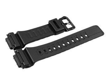 Bracelet montre Casio en résine noire pour W-736H, W-736