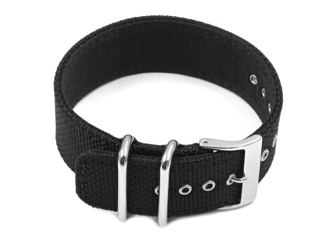 Bracelet de rechange Casio tissu noir DW-5600BBN-1,...