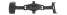 Boucle déployante papillon-acier inoxydable-poli-noir (anodisé) 16mm