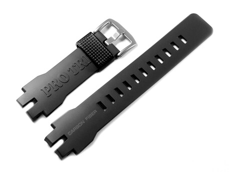 Casio Bracelet noir en fibre de carbone et résine...