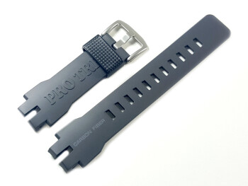 Casio Bracelet gris foncé en fibre de carbone et résine p. PRW-6100Y-1A, PRW-6100Y