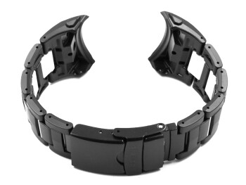 Casio Bracelet montre noir ET BLANC en plastique composite pour GWN-Q1000MC-1A