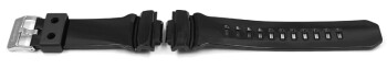 Bracelet montre rsine noire trs brillante Casio...