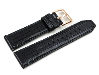 Bracelet montre Festina cuir noir F16900/1 F16899/1 F16900 F16899 adaptable à F16529