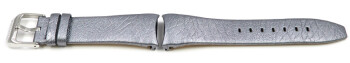 Bracelet montre Festina cuir gris argenté pour F16591/D...