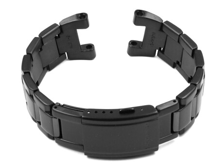 Bracelet montre Casio en acier noir pour GST-W300BD, GST-W300BD-1AER