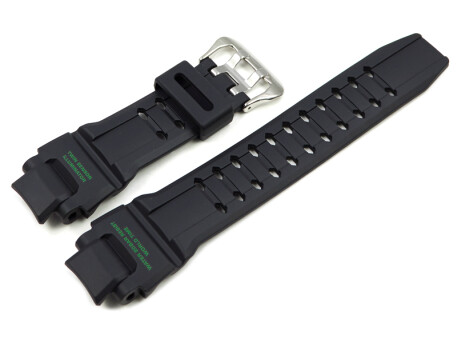 Bracelet montre Casio noir écritures vertes GA-1100-1A3 GA-1100