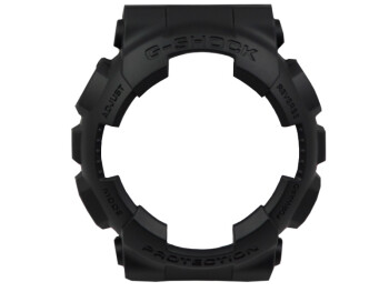 Lunette Casio ronde en résine noire GA-100-1A1 Bezel G-Shock