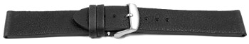 Bracelet montre noir cuir vachette modèle Soft...