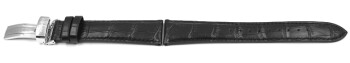 Bracelet montre Casio cuir noir pour EFB-560SBL