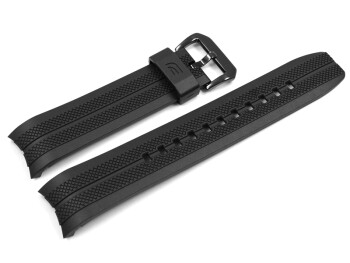 Bracelet montre résine noire pour EFR-549RBP-2A EFR-549RBP