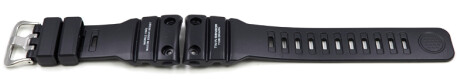 Bracelet Casio Gulfmaster résine noire pour GN-1000B GN-1000B-1