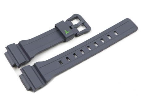 Bracelet Casio résine grise logo en vert STL-S300H-4A