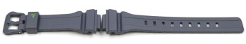 Bracelet Casio résine grise logo en vert STL-S300H-4A