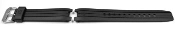 Bracelet de rechange Casio résine noire pour ERA-100PB...