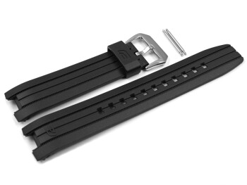 Bracelet de rechange Casio résine noire pour ERA-100PB ERA-100PB-1