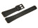 Bracelet montre Casio W-84 W-86 résine, noire