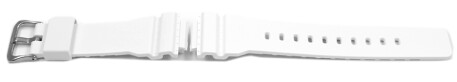 Bracelet montre Casio résine blanche GMA-S110CM GMA-S120MF GMA-S130