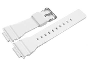 Bracelet montre Casio résine blanche GMA-S110CM GMA-S120MF GMA-S130