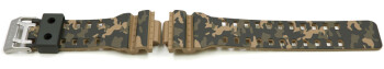 Bracelet résine vert camouflage Casio pour GA-100CM-5 GD-120CM-5 GA-100CM GD-120CM