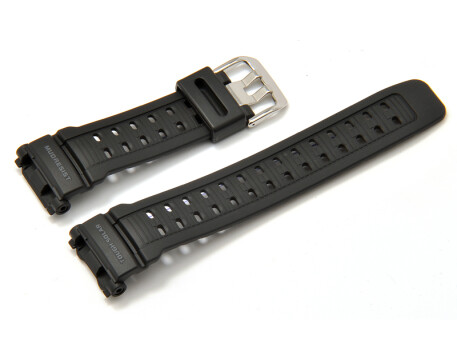Bracelet montre Casio résine noire pour Mudman G-9010