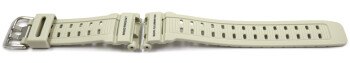 Bracelet Casio Mudman en résine gris beige pour...