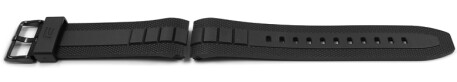 Bracelet original Casio pour EFR-545SB, EFR-545SBPB, résine, noire