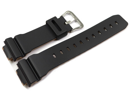 Bracelet Casio résine noire, kaki à lintérieur pour DW-6900LU-1 