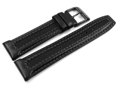 Bracelet montre Festina cuir/textile noir pour F20351/3 F20351
