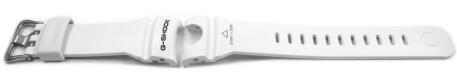 Bracelet de rechange Casio blanc pour GA-500-7A GA-500-7AER GA-500-7
