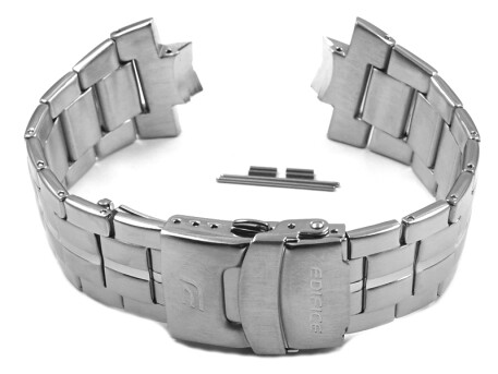 Bracelet montre Casio EF-340SB acier inoxydable