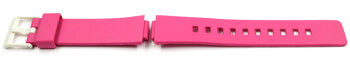 Bracelet montre Casio rose vif pour LDF-52-4A LDF-52-4...