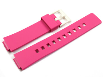 Bracelet montre Casio rose vif pour LDF-52-4A LDF-52-4...