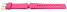 Bracelet montre Casio rose vif pour LDF-52-4A LDF-52-4 LDF-52