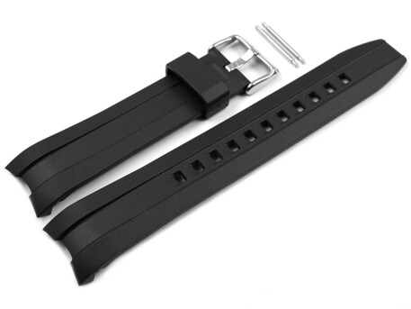 Bracelet Casio MTD-1082, résine, noire