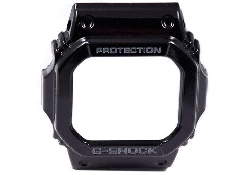 Bezel Casio pour  GLX-5600-1 GLX-5600  résine noire, finition brillante