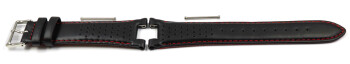 Bracelet montre cuir Casio EFS-S520CBL-1 EFS-S520CBL noir...