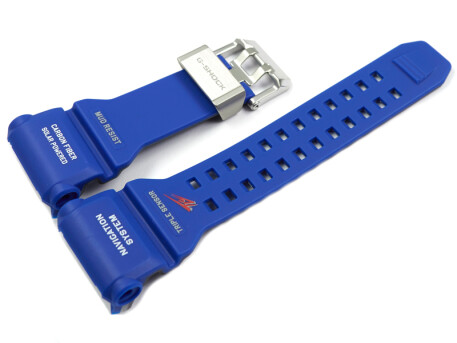 Casio Bracelet bleu en fibre de carbone et résine...