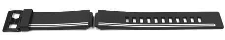 Bracelet montre Casio LCF-21 résine, noire