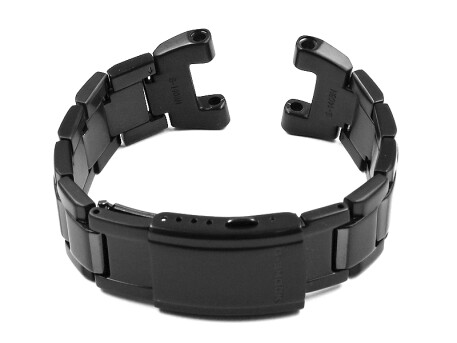 Bracelet montre Casio G-Steel métal noir  GST-W130BD, GST-W130BD-1A